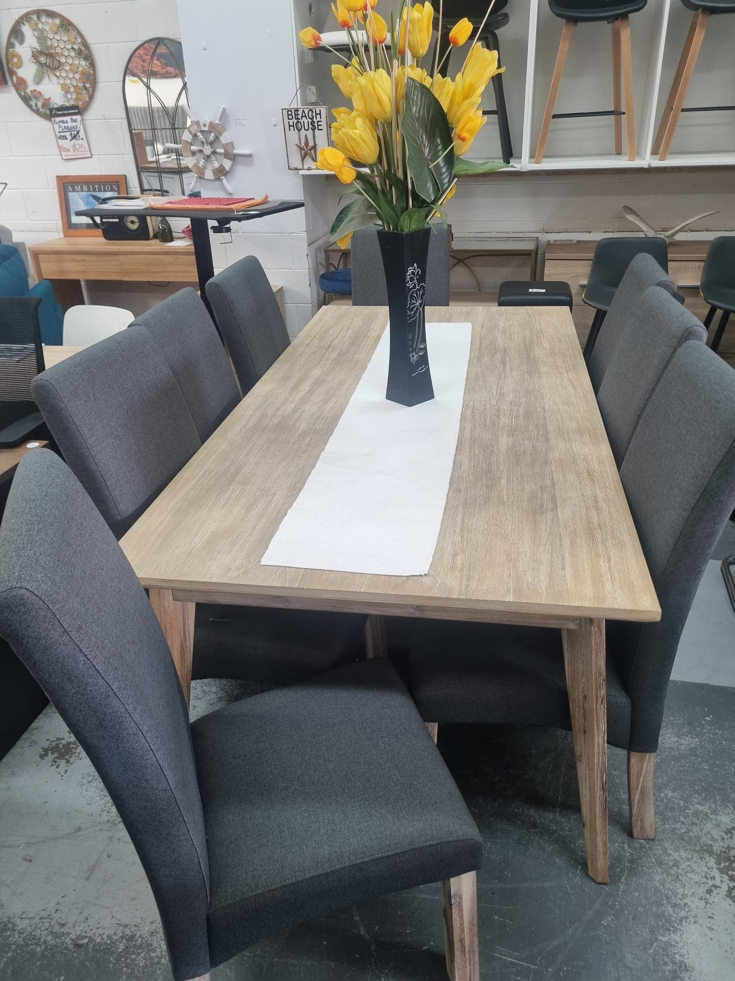 9 Piece Timber Dining suite