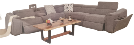 Modular Electric Recliner with storage, chargers and adjustable head rest "The Everest"